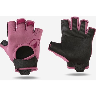 Handschuhe Krafttraining atmungsaktiv strapazierfähig - violett/schwarz