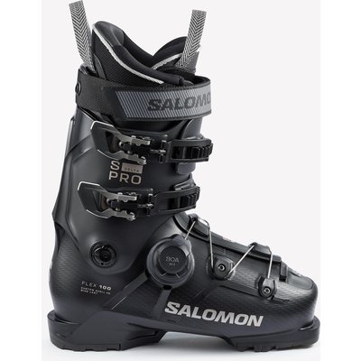Skischuhe Herren - Delta 100 BOA HV Salomon schwarz