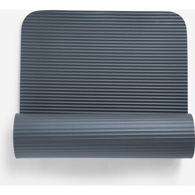 Pilatesmatte Komfort 10 mm - blau/braun