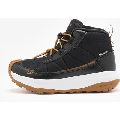 Winterschuhe Kinder Gr. 30–38 wasserdicht Wandern - MH500 schwarz
