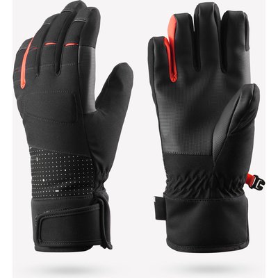 Skihandschuhe Kinder warm wasserdicht - 900 schwarz