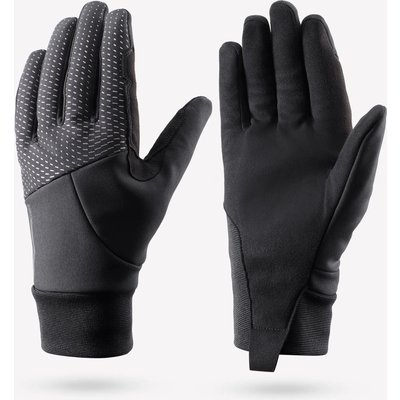 Langlaufhandschuhe warm winddicht XCS 900 schwarz