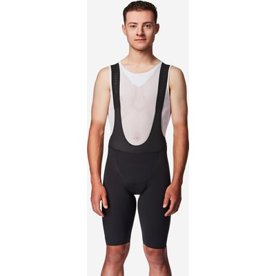 Rennradhose Herren kurz mit Trägern „RCR-R Pro“ schwarz