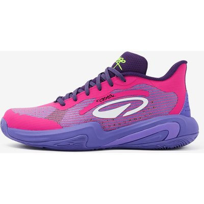 Basketball Schuhe Mid mit Dämpfung für Jugendliche - Canaveral neon-violett