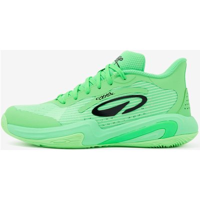 Basketball Schuhe Mid mit Dämpfung für Jugendliche - Canaveral neongrün