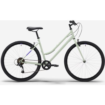 Trekkingrad 28 Zoll EXPL 50 LF niedriger Rahmen grün