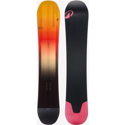 Snowboard Piste Freeride Damen - Allroad 500 schwarz/orange