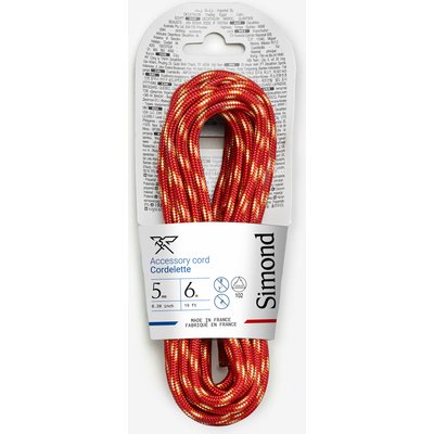 Reepschnur 5 mm x 6 m rot