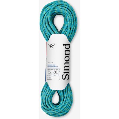 Halbseil Zwillingsseil 7,5 mm × 60 m - Ice blau