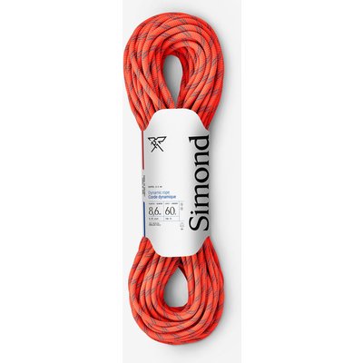 Halbseil 8,6 mm × 60 m - Rappel 8.6 orange