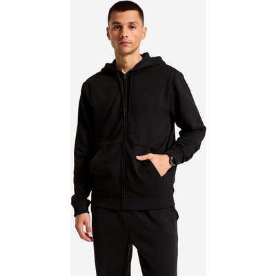 Kapuzenjacke Herren warm - schwarz