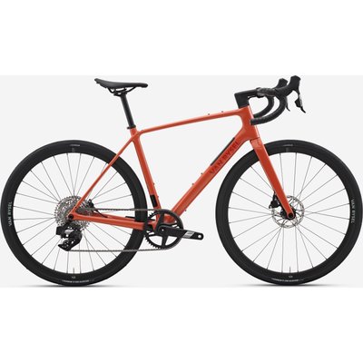 Endurance Rennrad EDR CF Toolbox SRAM Apex AXS 1×12 rotbraun