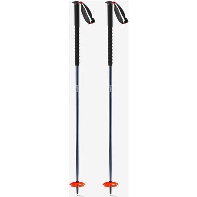 Skistöcke einteilig Mountain Touring Freeride - Monoshaft Safety blau
