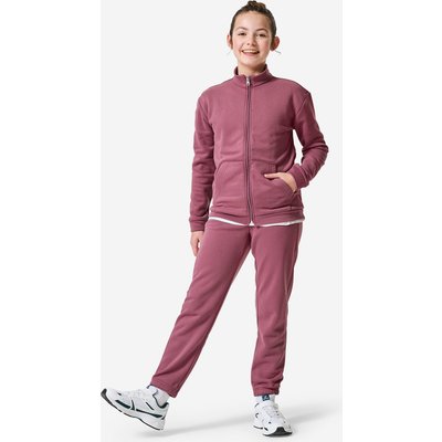 Jogginganzug Mädchen Molton warm - violett