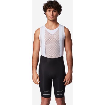 Radhose kurz mit Trägern Rennrad „RCR-R 5“ Decathlon CMA CGM Replica Herren