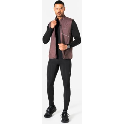 Lauftights Herren atmungsaktiv - Run Flow schwarz