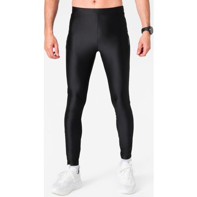 Lauftights lang Herren atmungsaktiv - Run 100 Dry schwarz