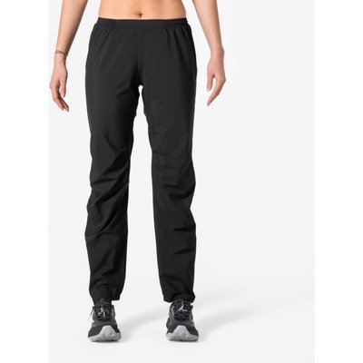 Lauf-Regenhose Trailrunning Damen wasserdicht - Run 900 Rain schwarz