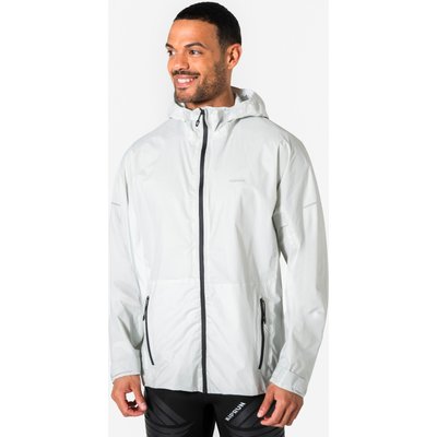 Laufjacke Herren wasserdicht atmungsaktiv - Run 900 grau