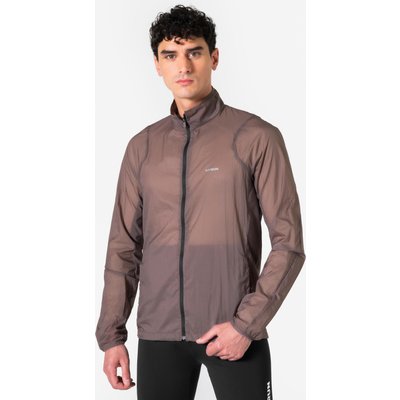 Laufjacke Herren winddicht - Run 500 braun