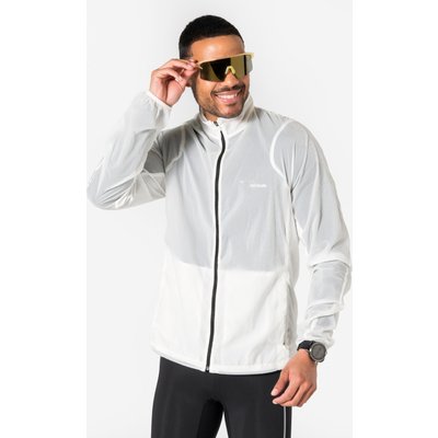 Laufjacke Herren winddicht - Run 500 weiß
