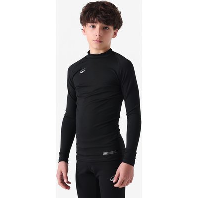 Kinder Fußball Unterziehshirt langarm wärmend - Keepcomfort 100 schwarz