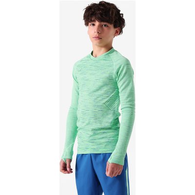 Kinder Fußball Unterziehshirt langarm - Keepdry wärmend grün