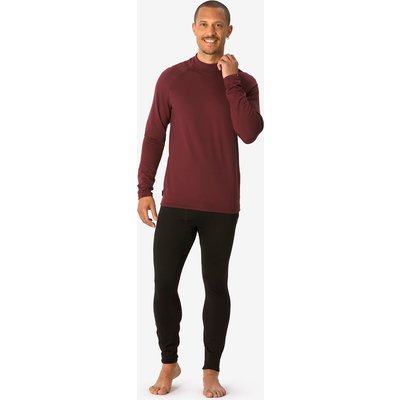 Skiunterwäsche Herren warm atmungsaktiv - BL500 bordeaux