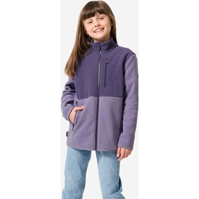 Fleecejacke Kinder Gr. 122–172 Wandern - MH500 violett