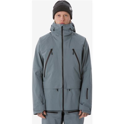 Skijacke Freeride Herren wasserdicht - FR900 grau