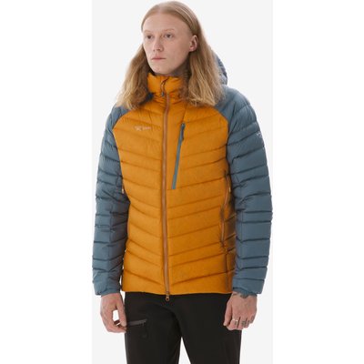 Herren Daunenjacke - Alpinism ocker/grau