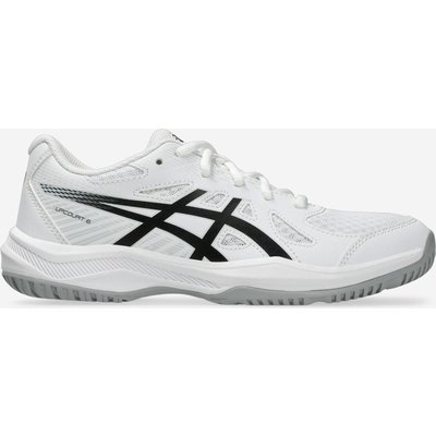 Kinder Handball Hallenschuhe - Asics Upcourt 6 weiß/schwarz