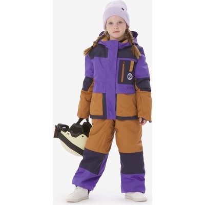 Skihose Kinder 5–9 Jahre wasserdicht - 500 Play violett