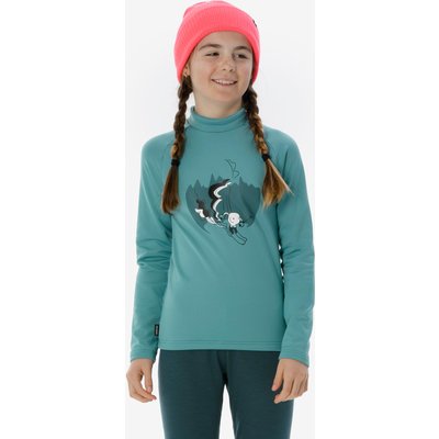 Skiunterwäsche Funktionsshirt Kinder 4–14 Jahre - BL 500 blau