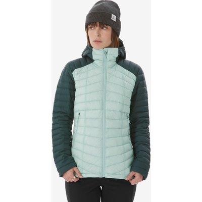 Daunenjacke Damen leicht bis -3 °C Trekking - Xplore blau/grau