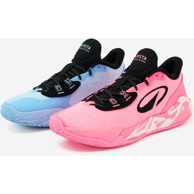 Damen/Herren Basketball Schuhe niedrig Pro Edition - Fast 900 blau/rosa