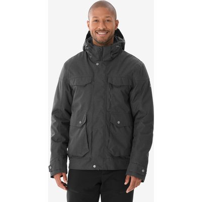 Wanderjacke Herren bis -10 °C wasserdicht - NH500 grau