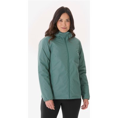 Winterjacke Damen bis -5 °C Wandern - NH100 grün