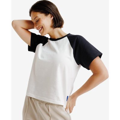 T-Shirt Damen - Heritage weiß/schwarz