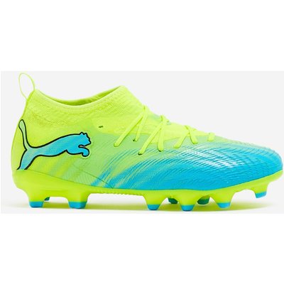 Kinder Fußball Nockenschuhe FG/AG - PUMA Future 9 Match SMU gelb/blau