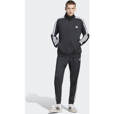 Trainingsanzug Herren warm - schwarz