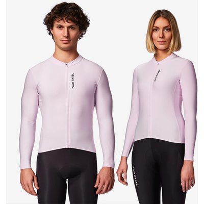 Rennrad Trikot unisex langarm Zwischensaison „RCR 2“ flieder