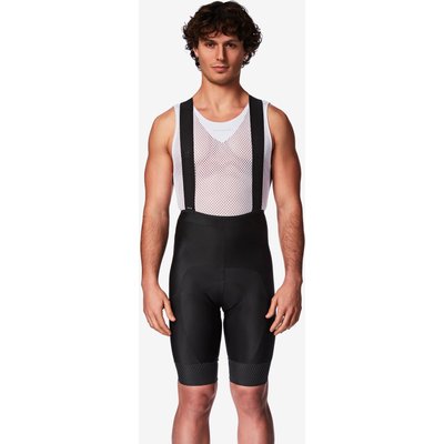 Radhose kurz mit Trägern kühles Wetter Rennrad „RCR 2“ Herren schwarz