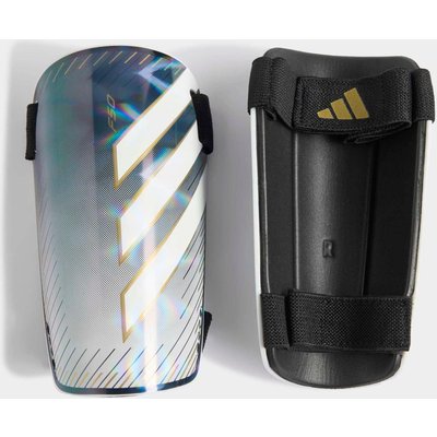Damen/Herren Fußball Schienbeinschoner - adidas F50 schwarz/grau