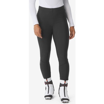 Langlauftights Damen warm – XCS 100 schwarz