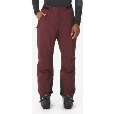 Skihose Snowboardhose Herren wasserdicht - 500 bordeauxrot
