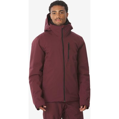 Skijacke Snowboardjacke Herren wasserdicht - 500 bordeauxrot