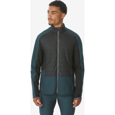 Langlaufjacke Herren warm atmungsaktiv - XCS 500 dunkelgrün