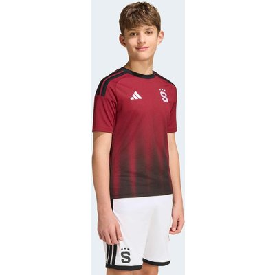 Kinder Fußball Trikot - adidas AC Sparta Prag Trikot 2026/2027 Heim rot