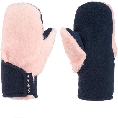 Fäustlinge Kinder 18 Monate bis 4 Jahre Fleece Wandern - Hike100 rosa